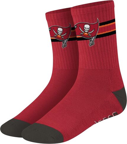 FOCO Dallas Cowboys NFL Mens Team Stripe Crew Socks in Kuwait