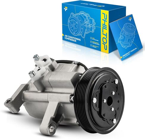 PHILTOP 78361 Air Conditioning Compressor Fit for Grand Cherokee 2005-2007 3.7L, Grand Cherokee 2005-2007 4.7L, Commander 2006-2007 3.7L, Commander 2006-2007 4.7L, AC Compressor with Clutch in Saudi Arabia