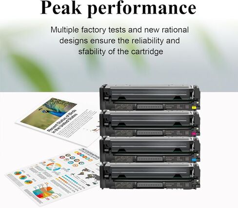 218X Toner Cartridge 4-Pack High Yield with Chip Replacement for HP 218X 218A Toner Compatible with Color LaserJet Pro MFP 3301fdw 3301sdw 3301cdw 3201dw Printer (B Y M C) in Kuwait