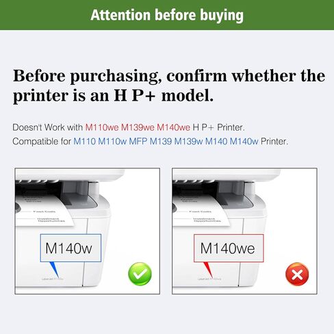 مع خرطوشة حبر متوافقة مع رقاقة 141X W1410X (W1410A 141A) سوداء عالية السعة 2000 صفحة لطابعة HP M110 M110w M139 M140 M140w، لا يمكن العمل مع نموذج الطابعة HP + مع e in Kuwait