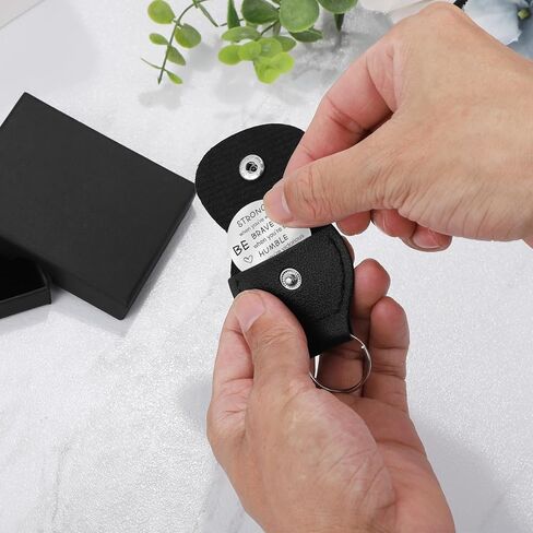 Pocket Hug Token Keychain for Women, Strong Women Gifts, Long Distance Relationship Keepsake Gifts, Badass Gifts for Family Friend Colleague Comrades in Kuwait