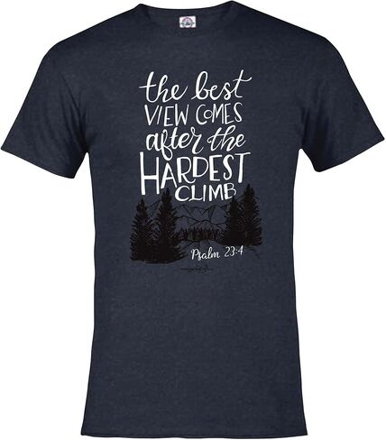 Twice Born Christian Faith Graphic T-Shirt, (Best View), Religious, Jesus, Bible Believing Apparel, for Men & Women in Saudi Arabia