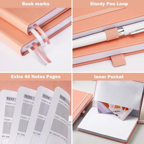 2026 Planner - Christian Planner 2026 Weekly and Monthly, Jan.2026 - Dec.2026, Bible Journal, 8.37" x 5.75", 2026 Christian Planner with Leather Hardcover, Pen Holder, Pocket in Kuwait