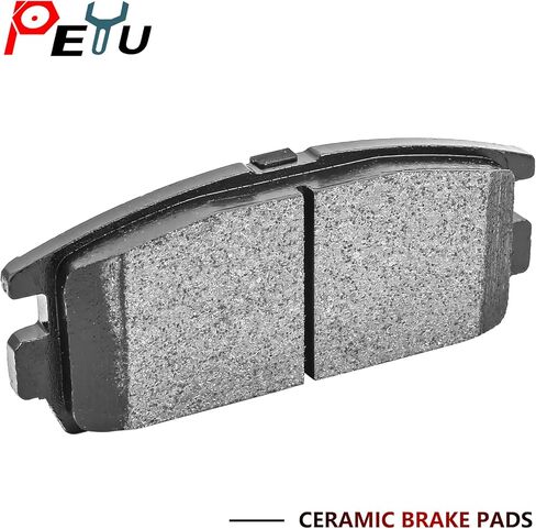 D1421 D1275 Front Rear Ceramic Brake Pads for 2010-2017 Chevy Equinox, for 2010-2017 GMC Terrain 8 Pcs Driver Passenger Side in Kuwait