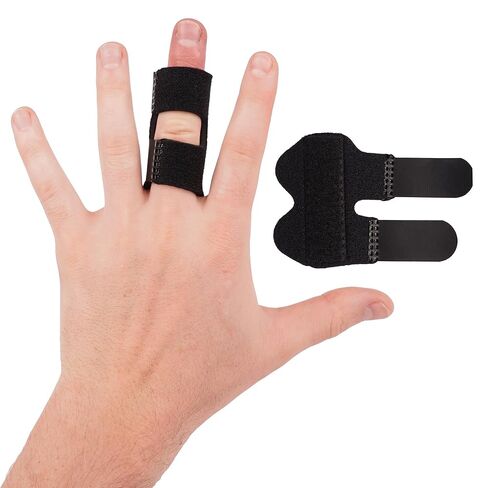 MedVance Elivo Finger Splint, Trigger Finger Support Brace for Thumb, Index, MIddle, Ring, and Pinky Finger, One Size Fits All - 1 Pack in Saudi Arabia