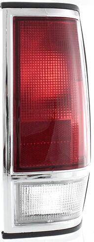 Garage-Pro Tail Light Lens and Housing Compatible with 1985-1986 Nissan 720 with Chrome Trim, Set of 2, Driver and Passenger Side in Saudi Arabia