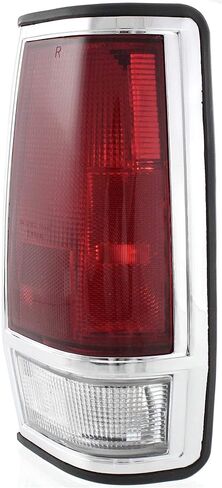 Garage-Pro Tail Light Lens and Housing Compatible with 1985-1986 Nissan 720 with Chrome Trim, Set of 2, Driver and Passenger Side in Saudi Arabia
