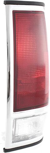 Garage-Pro Tail Light Lens and Housing Compatible with 1985-1986 Nissan 720 with Chrome Trim, Set of 2, Driver and Passenger Side in Saudi Arabia