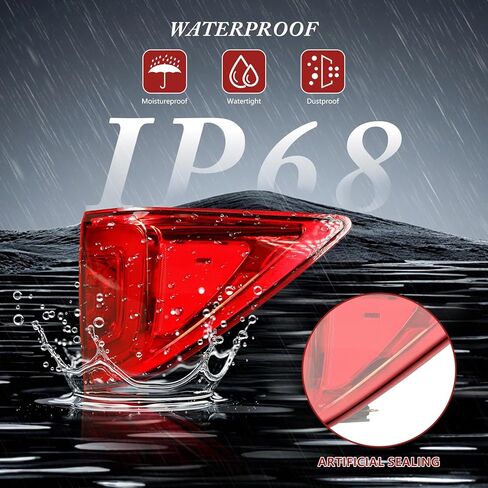 LED Type Right Outer Tail Light Without Blind Spot Compatible With Honda Pilot 2016-2018 Replacement# 33500TG7A01 HO2805107 in Kuwait
