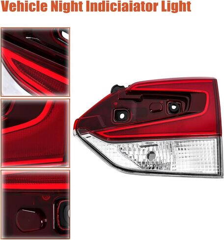 labwork Right Inner Rear Tail Light Replacement for Subaru Forester 2019-2021 Rear Tail Lamp Assembly 84912SJ080 SU2803109 in Saudi Arabia