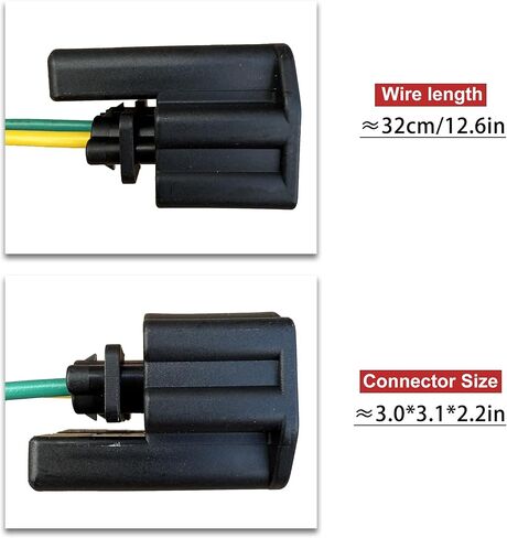 Automotive Electronic Wiring Harness 90980-12611 Connector for Crankshaft Sensor Suitable for Lexus, Lotus, Pontiac, Scion, Toyota and More in Kuwait