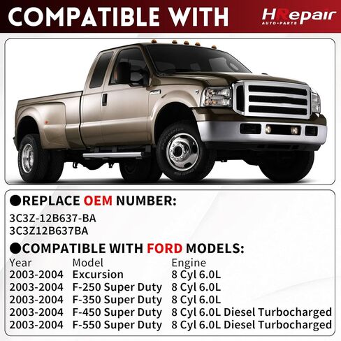 Engine Wiring Harness 6.0 L fits for 2003 2004 Ford F250 F350 F450 F550 Super Duty Diesel Engine Standalone Wire Harness Replaces#3C3Z-12B637-BA in Saudi Arabia
