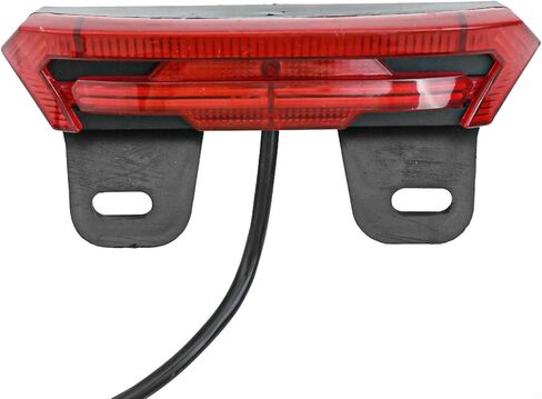 دراجة كهربائية ضوء خلفي 6 أسلاك بدوره إشارة نظام ضوء الفرامل ليلة تشغيل السلامة الضوء الخلفي الجمعية 36V-48V-60V للدراجة الإلكترونية سكوتر توازن السيارة in Kuwait