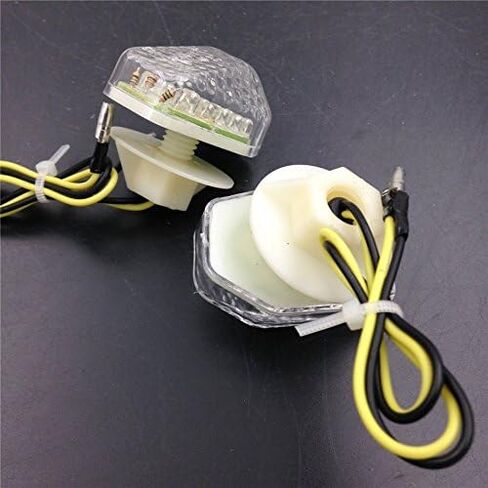 XKH- إشارات الانعطاف LED للدراجات النارية متوافقة مع سوزوكي Gsxr 600 750 1000 Sv650 Sv1000 Bandit 1200S 1250S Cl [B00Y7CAXL8] in Kuwait