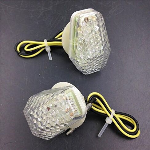 XKH- إشارات الانعطاف LED للدراجات النارية متوافقة مع سوزوكي Gsxr 600 750 1000 Sv650 Sv1000 Bandit 1200S 1250S Cl [B00Y7CAXL8] in Kuwait