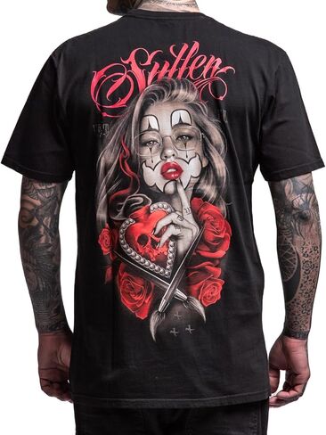 Sullen Men's Secrets Valentine Capule Tattoo Lifestyle Graphic Premium Cotton Short Sleeve Tee in Saudi Arabia