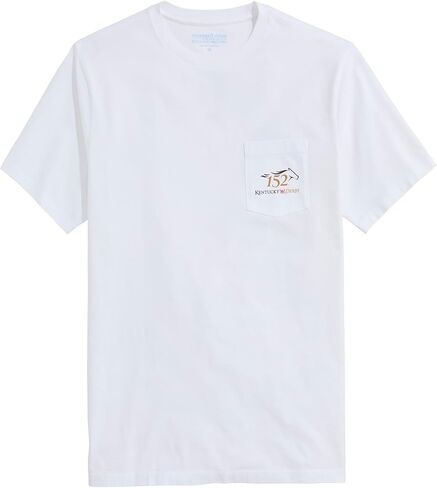 Vineyard Vines Men's Kd26 Short Sleeve Across The Finish Pocket Tee in Saudi Arabia