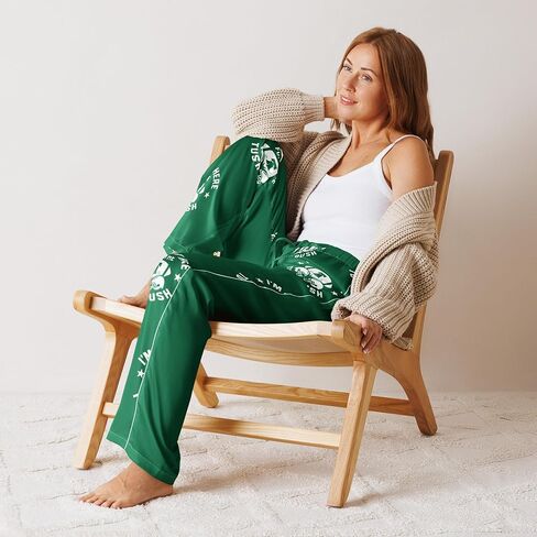 Tush Push™ Women’s Loungewear Set – Philly Game Day Sleepwear, Silky Mix & Match Set in Saudi Arabia