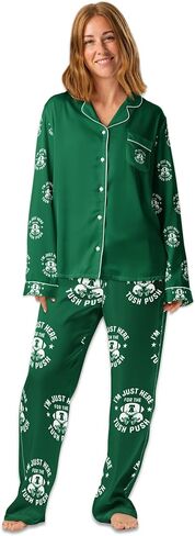 Tush Push™ Women’s Loungewear Set – Philly Game Day Sleepwear, Silky Mix & Match Set in Saudi Arabia