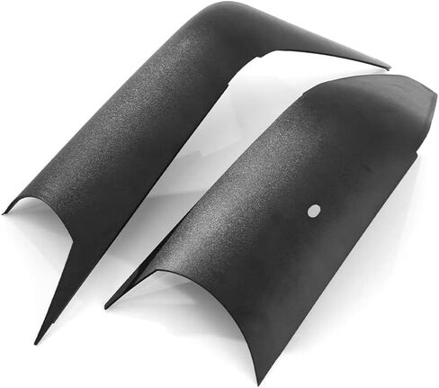 Door Mirror Arm Cover Fit for Freightliner Cascadia 2018-on, Black Door Mirror Arm Cover for Freightliner New Cascadia Semi Truck Accessories Driver Left & Passenger Right Side (A Pair) in Kuwait