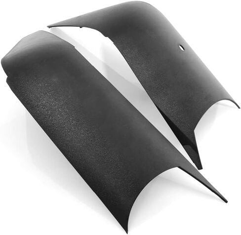 Door Mirror Arm Cover Fit for Freightliner Cascadia 2018-on, Black Door Mirror Arm Cover for Freightliner New Cascadia Semi Truck Accessories Driver Left & Passenger Right Side (A Pair) in Kuwait