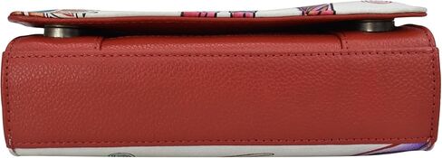 Anna by Anuschka Hand Painted Women’s Genuine Leather- Large Flap Organizer-Retro Elephant Ivory in Saudi Arabia