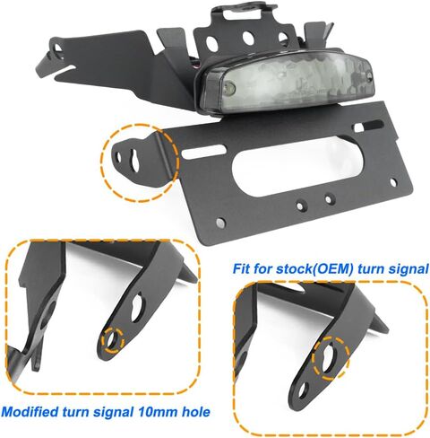 Fender Eliminator Bracket Fit for G310GS 2018-2024 / G310R 2017-2024 Motorcycle Tail Tidy License Plate Holder in Saudi Arabia