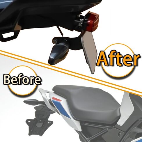 Fender Eliminator Bracket Fit for G310GS 2018-2024 / G310R 2017-2024 Motorcycle Tail Tidy License Plate Holder in Saudi Arabia