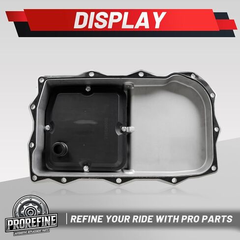 228053000 Upgraded Aluminum Transmission Oil Pan Compatible with Dodge Challenger Charger 2015-2022 5.7L 6.4L V8 Gas For Ram1500 2013-2022 5.7L 3.0L 8HP70/8HP75 with Gasket 8-Speed Transmission in Kuwait
