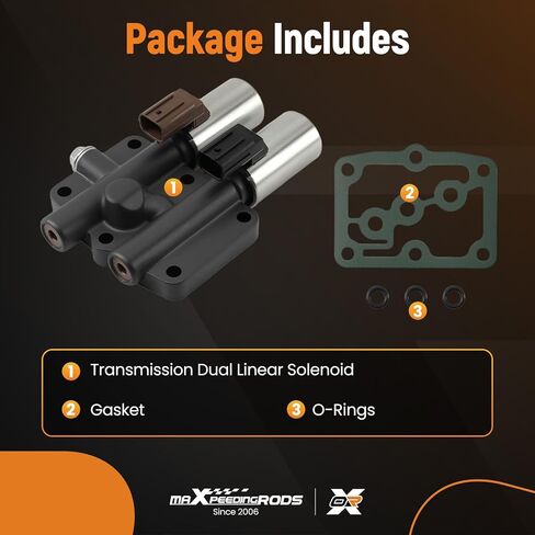 ملف لولبي ناقل خطي مزدوج من maxpeedingrods مع حشية لـ Acura 1998-2003، لهوندا أكورد 1998-2007 أوديسي 1998-2006 بايلوت 2003-2007 مقدمة 1997-2001، يستبدل 28250-P6H-024 in Saudi Arabia