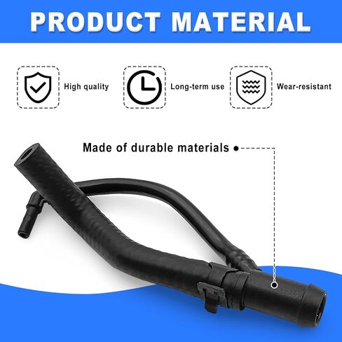 LR012636 Engine Cooling Water Pump Hose Compatible with Land Rover Range Rover 5.0L LR4 2010 2011 2012 2013 (Black) in Kuwait