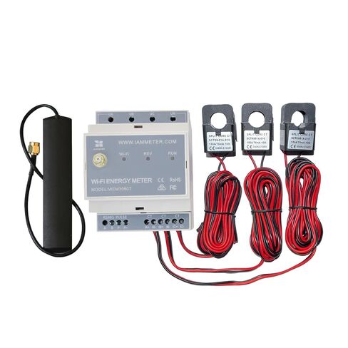 Bi-Directional,Din Rail,Monitor Solar PV,Power Usage Monitor,Home-Assistant,Modbus TCP/RTU, Three Phase Energy Meter, Net Energy metering, WiFi,Split Phase,150A,60Hz,CE,FCC,UL in Saudi Arabia