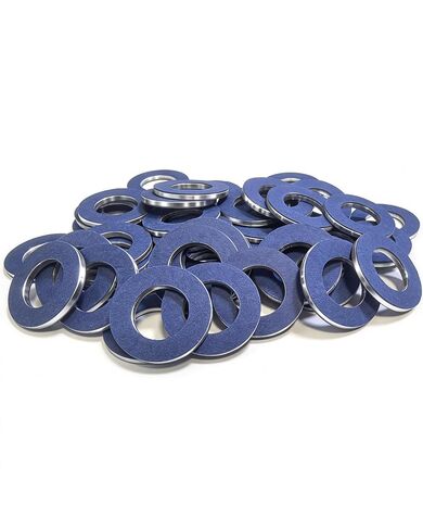 50 Pcs Aluminum Oil Drain Plug Gasket Crush Washers - Exact Fit M12 (21x12x1.8mm) - OEM Replacement for to yota Le xus Scion Part# 90430-12031 90430-12028 - Leak-Proof Seal for Oil Pan in Saudi Arabia