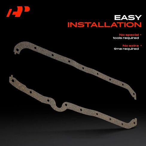 A-Premium Engine Oil Pan Gasket Set, Compatible with Chevrolet Impala, Camaro & Bizzarrini GT America & Checker Aerobus & Excalibur Phaeton & GMC 3000 & Gordon-Keeble GK1 & Iso Grifo & Pontiac Acadian in Saudi Arabia