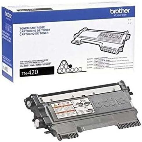 Brother Genuine TN420 3-Pack Standard Yield Black Toner Cartridge with Approximately 1,200 Page Yield/Cartridge in Saudi Arabia