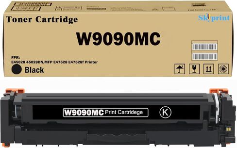 W9090MC High Capacity Toner Cartridge Black Compatible HP W9090MC Toner Use for Color Managed E45028 45028DN,MFP E47528 E47528f Printers (with Display Capacity Chip) in Saudi Arabia