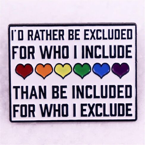 قلب الحب بروش المينا LGBT التلبيب دبابيس فخر مثلي الجنس قوس قزح القلب التلبيب دبابيس كنت أستبعد بدلاً من ذلك لمن قمت بتضمين كلمات بروش بروش الديكور لأكياس الملابس in Kuwait