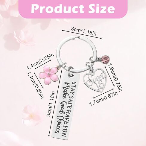 هدية عيد الميلاد السادس عشر للفتيات، هدايا حلوة 16 للفتيات، هدايا عمرها 16 عامًا لعيد الميلاد للفتيات، هدايا زينة عيد ميلاد حلوة لعيد الميلاد السادس عشر للفتيات المراهقات والابنة والأخت أفضل صديق هدية رقم 16 لها in Kuwait