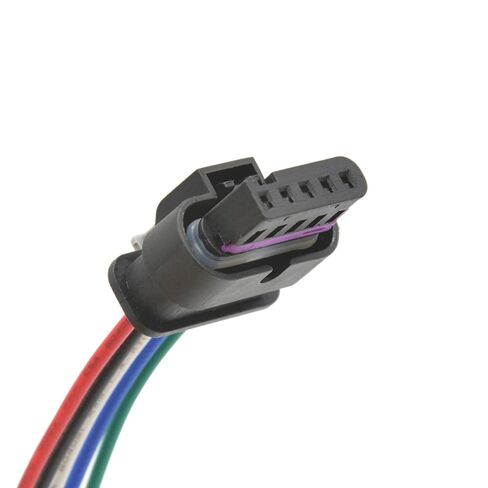 5 دبوس السيارات موصل كهربائي مقاوم للماء كتلة تدفق الهواء متر الاستشعار MAF قابس كوابل مجمعة لشركة فولكس فاجن أودي 1-1718806-1 4F0973705 in Kuwait