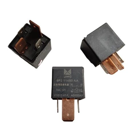 10 قطعة/الوحدة التتابع 9P2-11450-AA HFV7-012-HT-R 70A سيارة بدء/التسخين التتابع in Kuwait