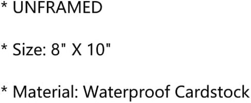 Zaiphany 8 "X10" لوحة فنية جدارية على شكل ديناصور لغرفة نوم الفتيات، ديكور غرفة الديناصورات الوردية للفتيات، ملصقات حائط على شكل ديناصور لديكور حضانة الأطفال البنات، غير مؤطرة in Kuwait