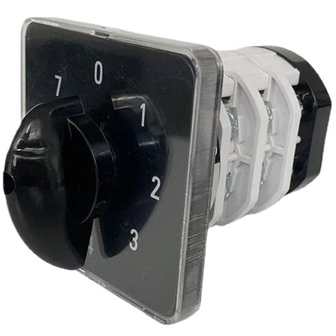 LW31 YMZ12-32/3 متعدد 0-7 مواضع تغيير دوار 660 فولت 32 أمبير ثلاث مراحل 3 أقطاب اتصال فضي 12 محطة تبديل كام in Kuwait