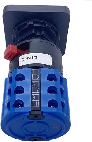 1pcs LW26-20YS5/3 Single Hole Installation 22.3mm Locking Key Dual Power Switching Motor Universal Transfer 20A Rotary Cam Switch in Kuwait