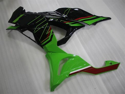 NT هدية أخضر أسود KRT هدية تناسب كاواساكي نينجا 2024 2025 ZX6R ZX-6R 636 حقن ABS البلاستيك ما بعد البيع هيكل الجسم 24 25 A4 in Kuwait