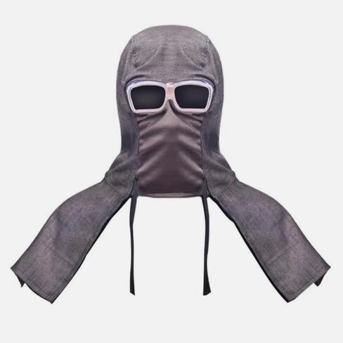 Hat Practical Wear-Resistant Safe Welder Hat Convenient Welding Cap Grey in Saudi Arabia