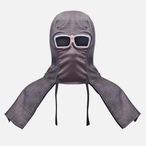 Hat Practical Wear-Resistant Safe Welder Hat Convenient Welding Cap Grey in Saudi Arabia