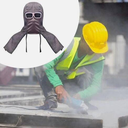Hat Practical Wear-Resistant Safe Welder Hat Convenient Welding Cap Grey in Saudi Arabia