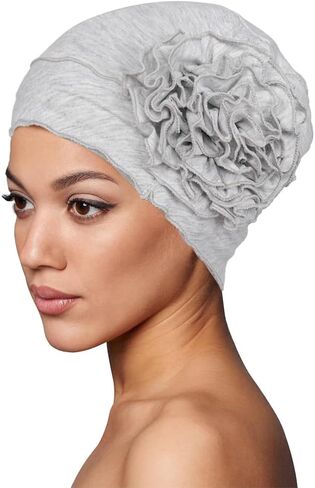 Beanie Turban Headwear for Women Soft Elastic Chemo Hats Cancer Cap for Women with Hair Loss in Saudi Arabia