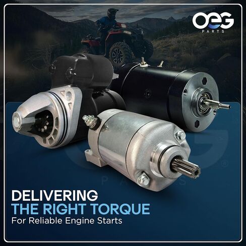 أجزاء OEG بداية جديدة متوافقة مع Honda ATV TRX400EX FourTrax 12V CW 9-Spline Shaft 1999-2004 SM13495 SM13591 31200HN1000 SMU0214 410-54037 495752 31200-HN1-000 ME3214 ها-115 49-5752 in Kuwait