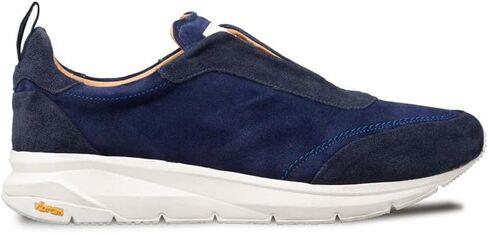 Mezlan Alcoy Suede Sneaker – Men’s Slip-On Casual Sneaker in Rich Suede with Vibram Rubber Sole – Handmade in Spain in Kuwait